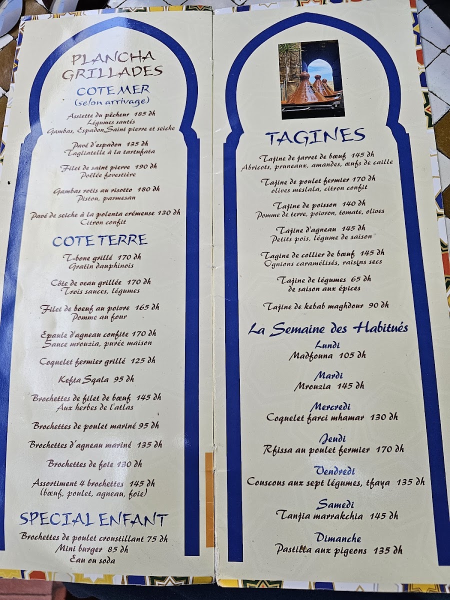 Menu - La Sqala photo 4